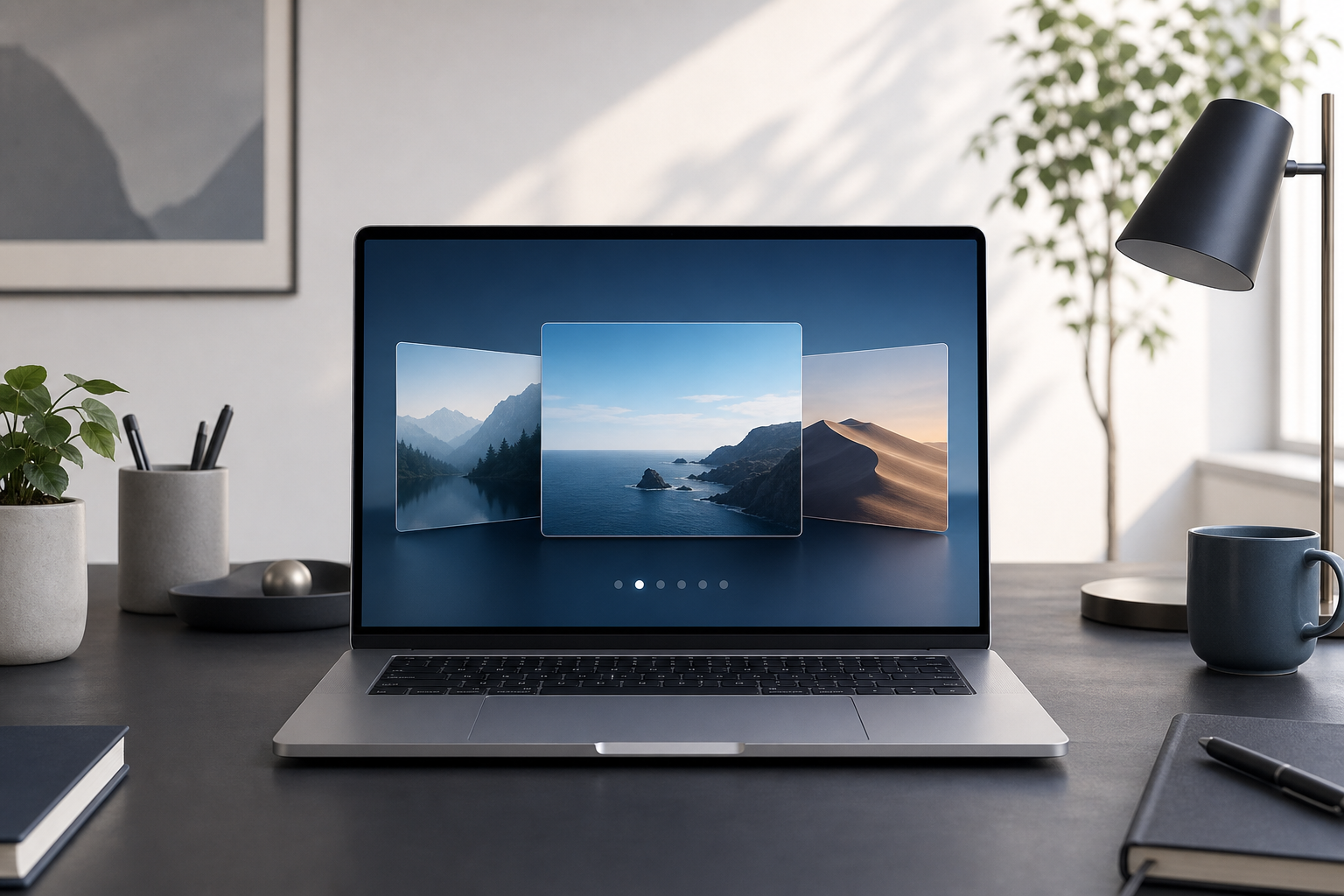 Illustration for How to Use Multiple Desktops on a Mac