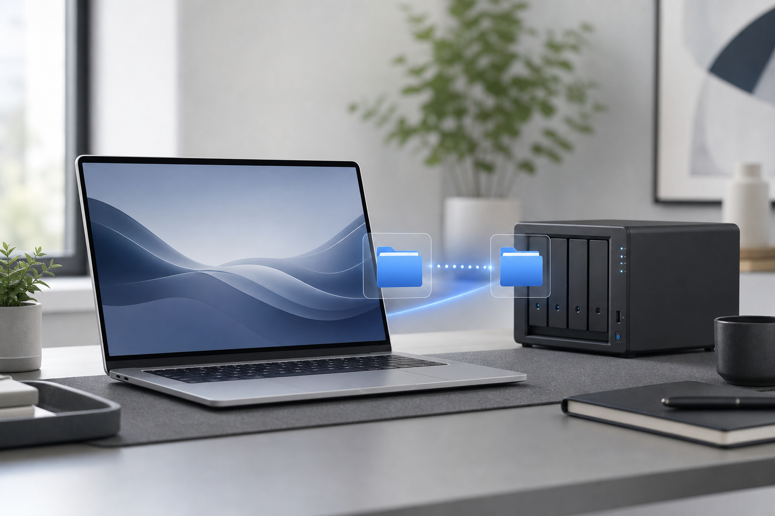 Illustration for How to Connect to a Shared Folder or NAS on a Mac