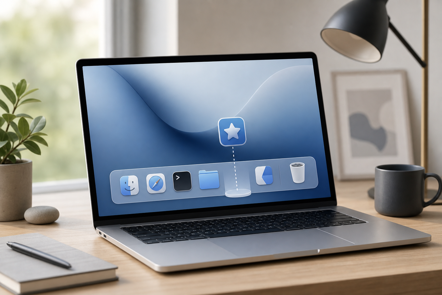 Illustration for How to Customize the Dock on a Mac