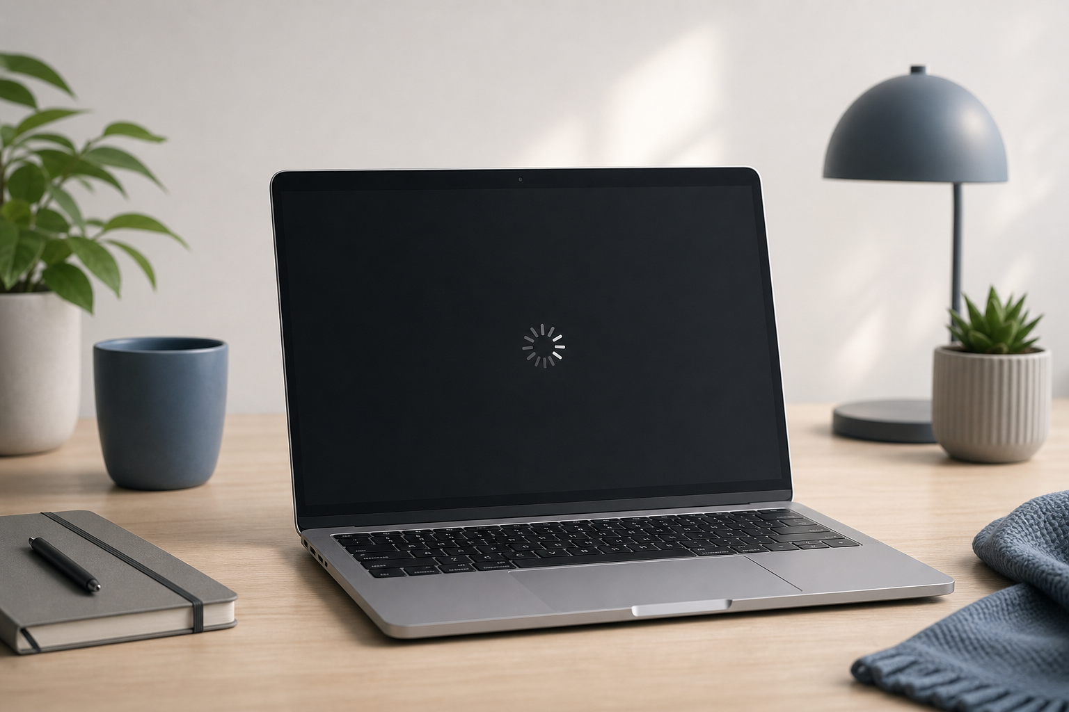 Illustration for How to Fix a Mac Stuck on the Apple Logo