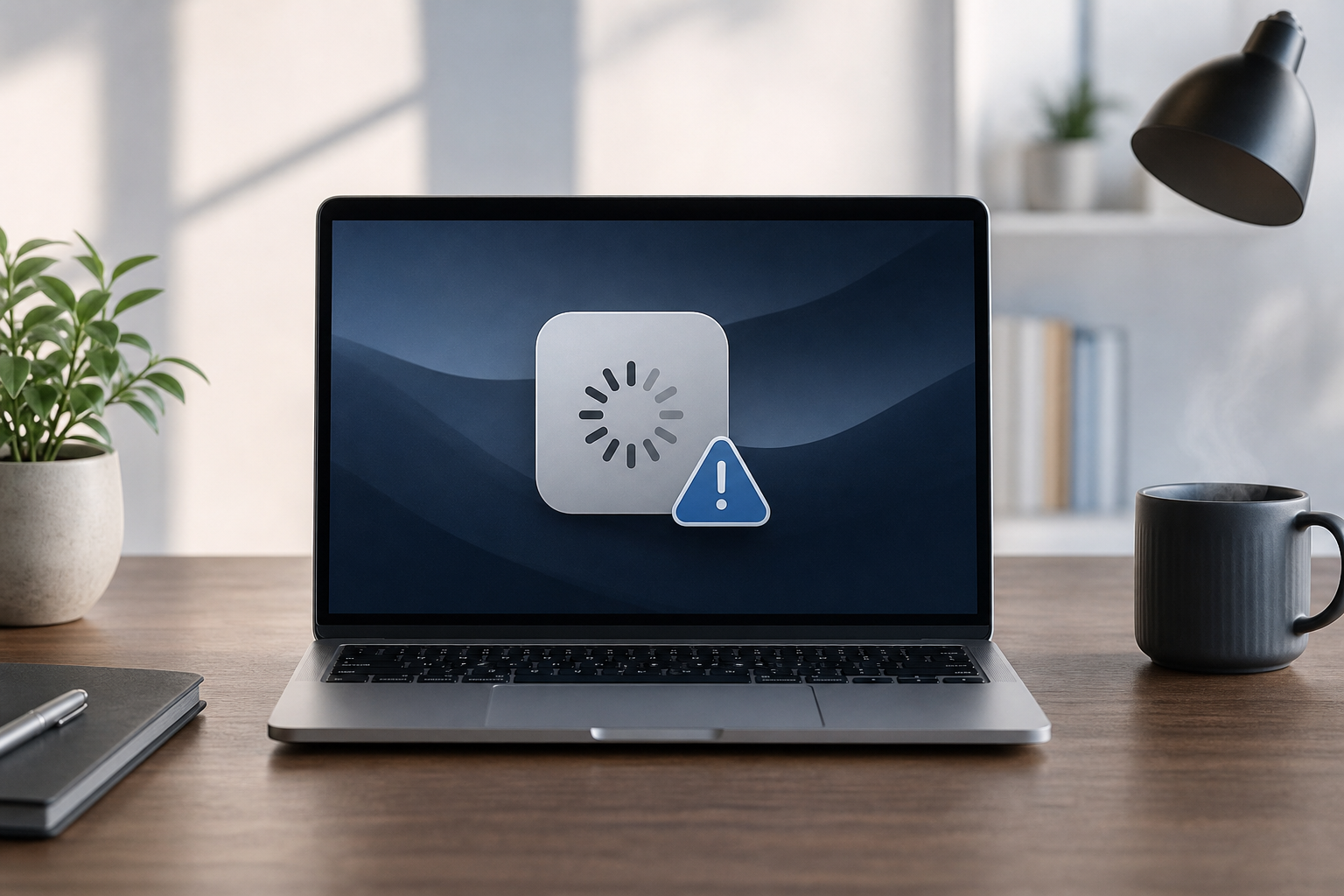 Illustration for How to Fix an App That Is Not Responding on Mac