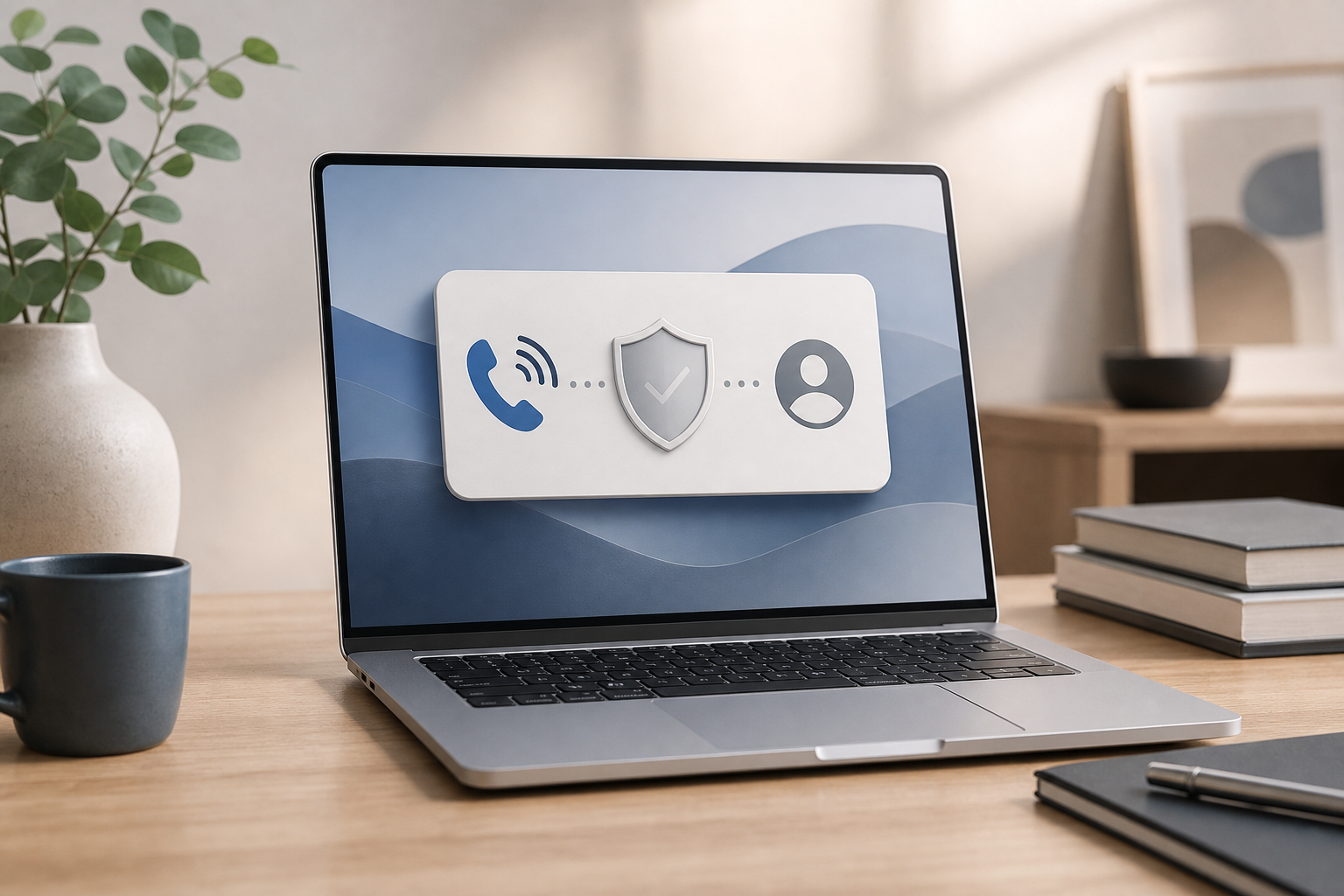 Illustration for How to Use Call Screening on a Mac