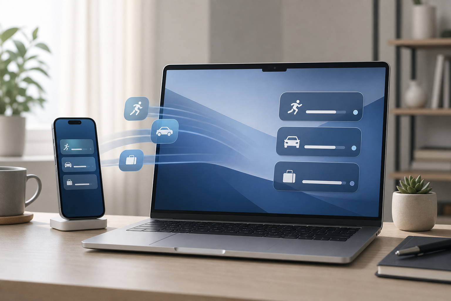 Illustration for How to Use Live Activities from iPhone on Mac