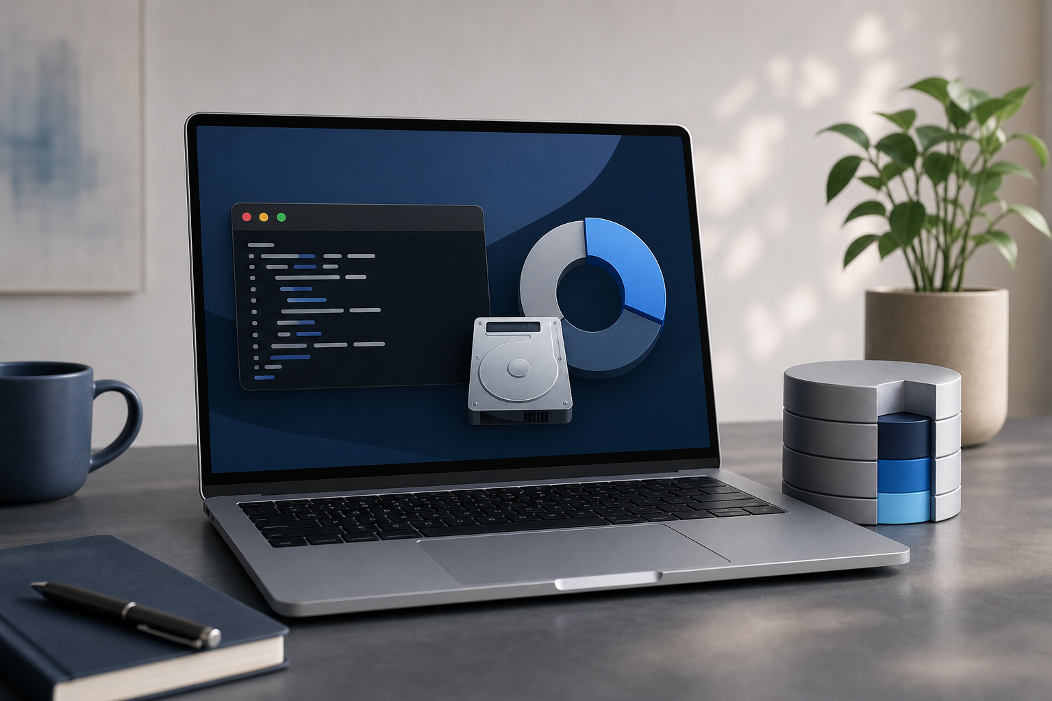 Illustration for How to Check Disk Space and Storage Usage in Terminal on a Mac