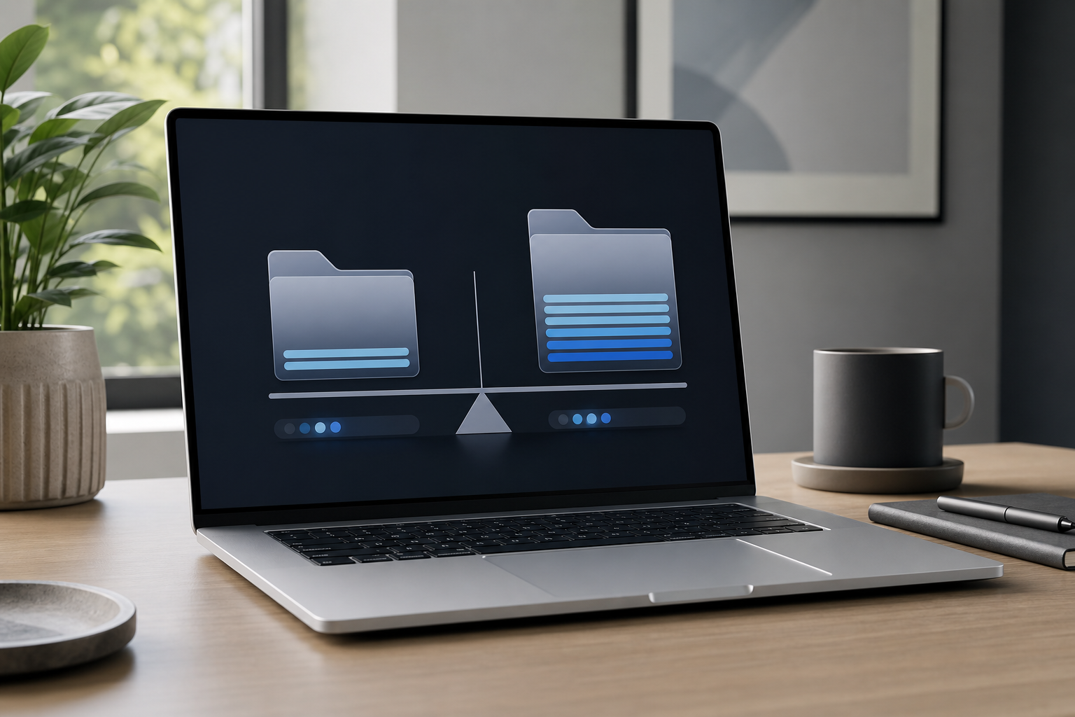 Illustration for How to Compare Folder Sizes in Terminal on a Mac