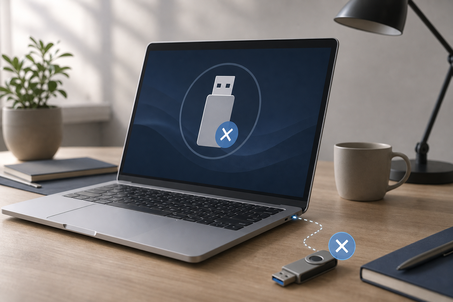 Illustration for How to Fix a USB Device Not Recognized on Mac