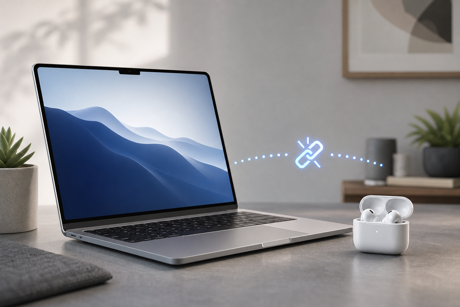 Illustration for How to Fix AirPods That Keep Disconnecting from a Mac