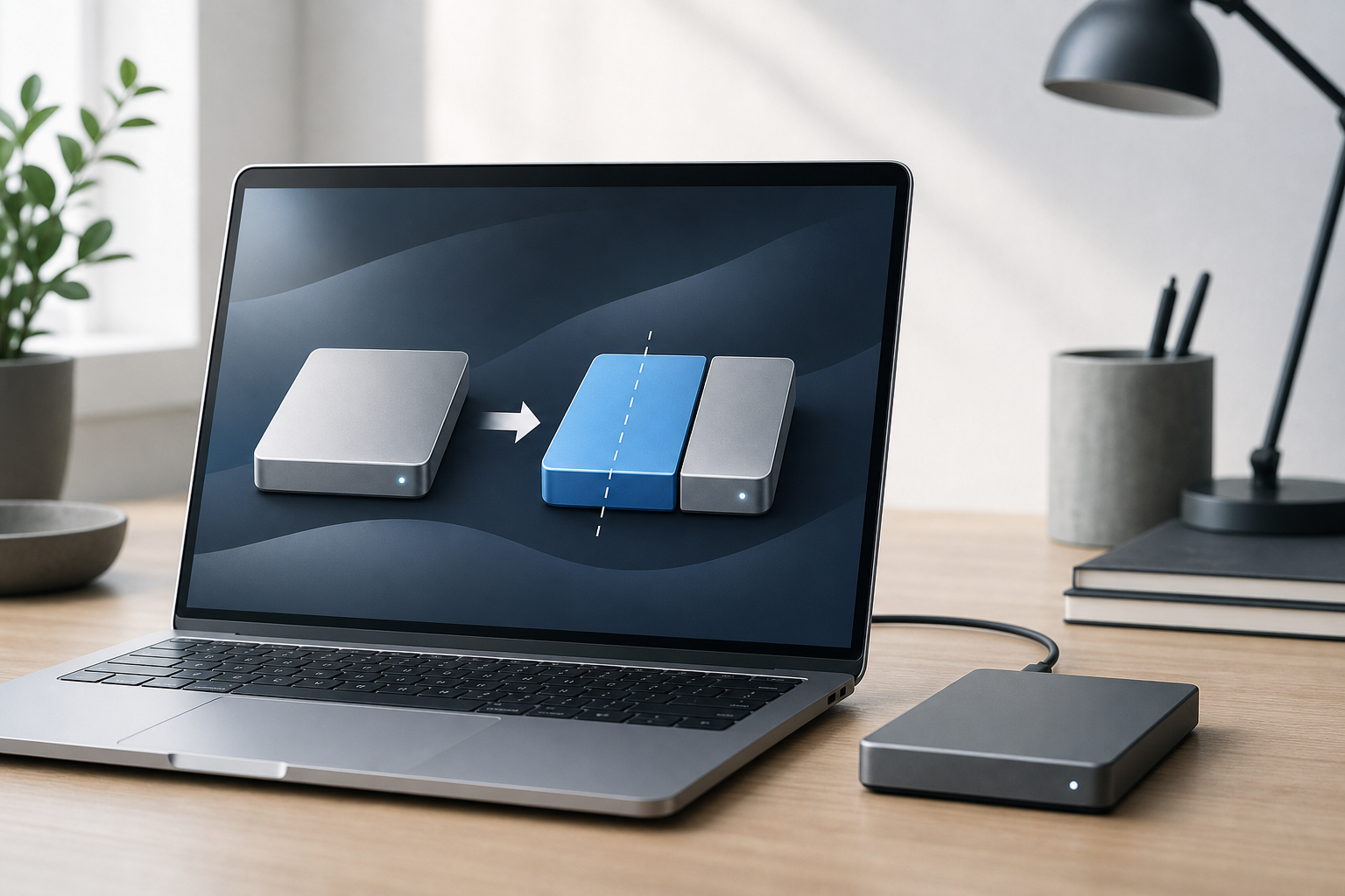 Illustration for How to Partition an External Drive on a Mac