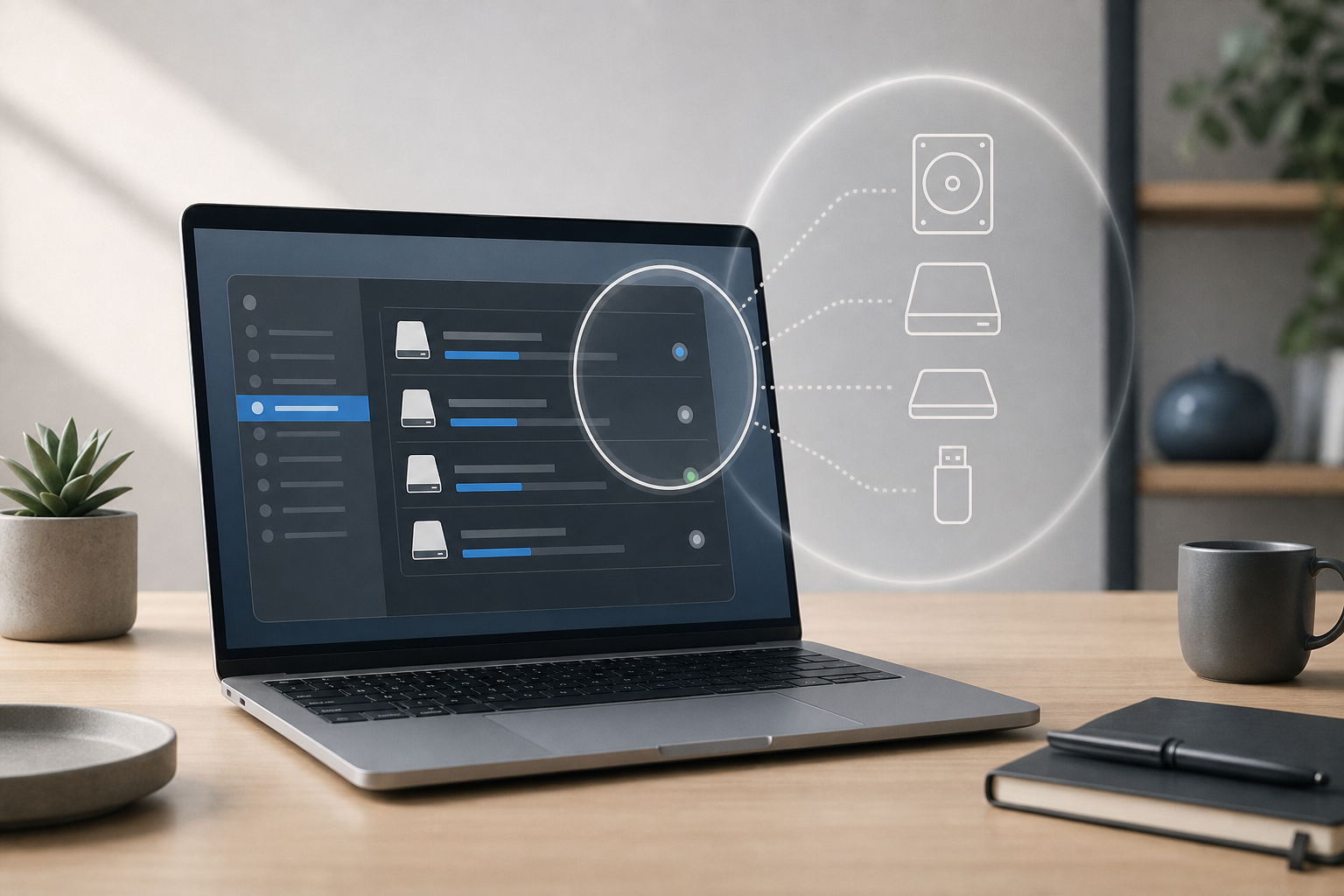 Illustration for How to Use Show All Devices in Disk Utility on Mac