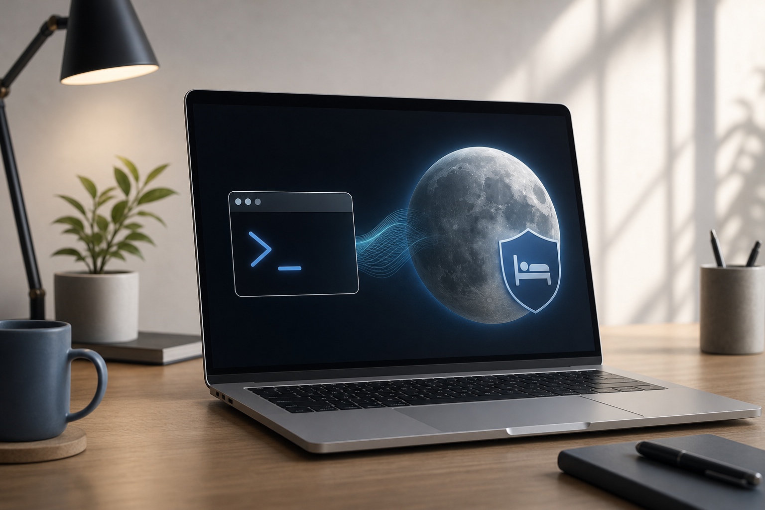 Illustration for How to Find What Is Preventing Your Mac from Sleeping Using Terminal