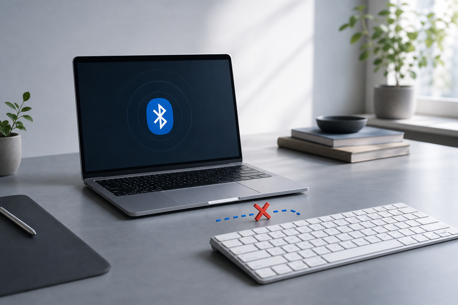 Illustration for How to Fix a Bluetooth Keyboard That Won’t Connect to a Mac
