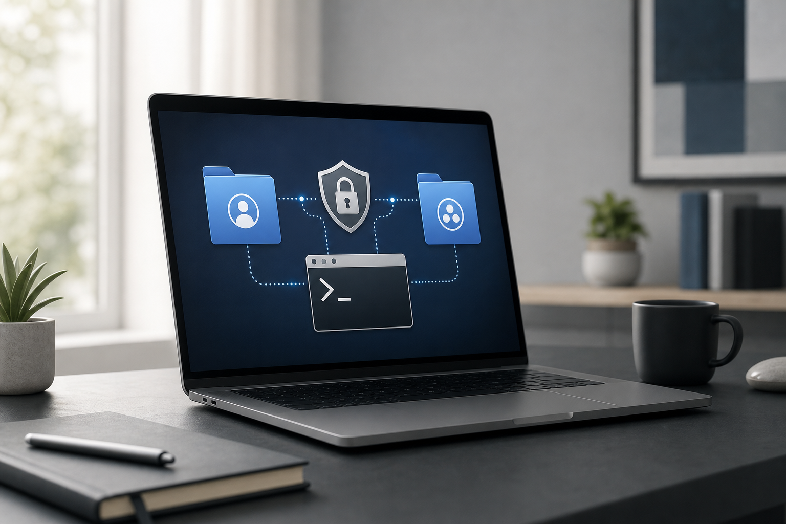 Illustration for How to Fix File Ownership and Permissions Safely Using Terminal on a Mac