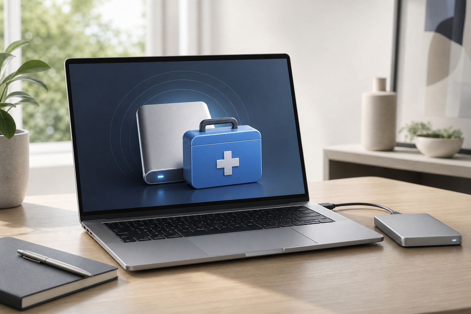 Illustration for How to Run First Aid on an External Drive in Disk Utility on a Mac