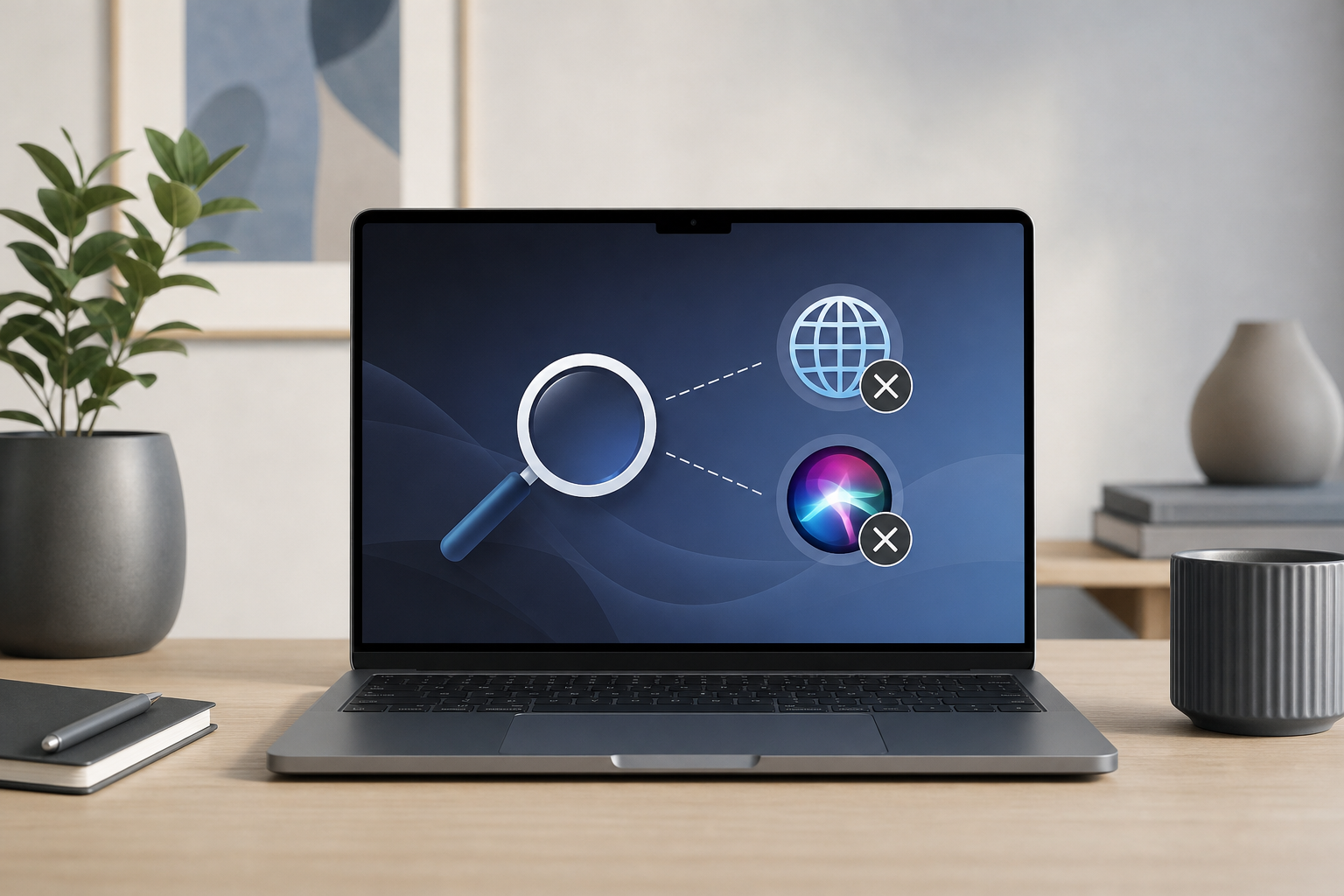 Illustration for How to Stop Spotlight from Showing Web Results and Siri Suggestions on a Mac