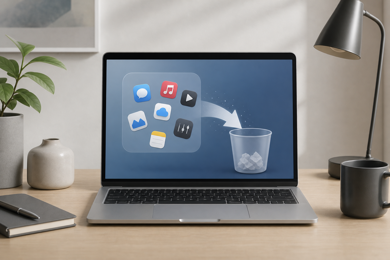 Illustration for How to Uninstall Apps Completely on a Mac